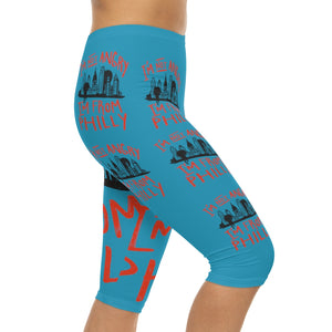 Women’s  I'm Not Angry I'm From Philly Capri Leggings