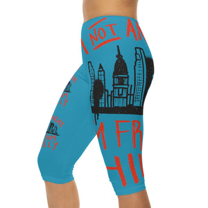 Women’s  I'm Not Angry I'm From Philly Capri Leggings