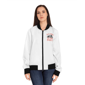 I'm not angry I'm from Philly Women's Bomber Jacket