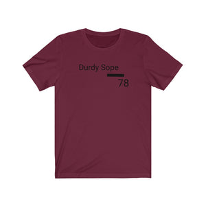 Durdy Sope 78 UNISEX Short Sleeve Tee