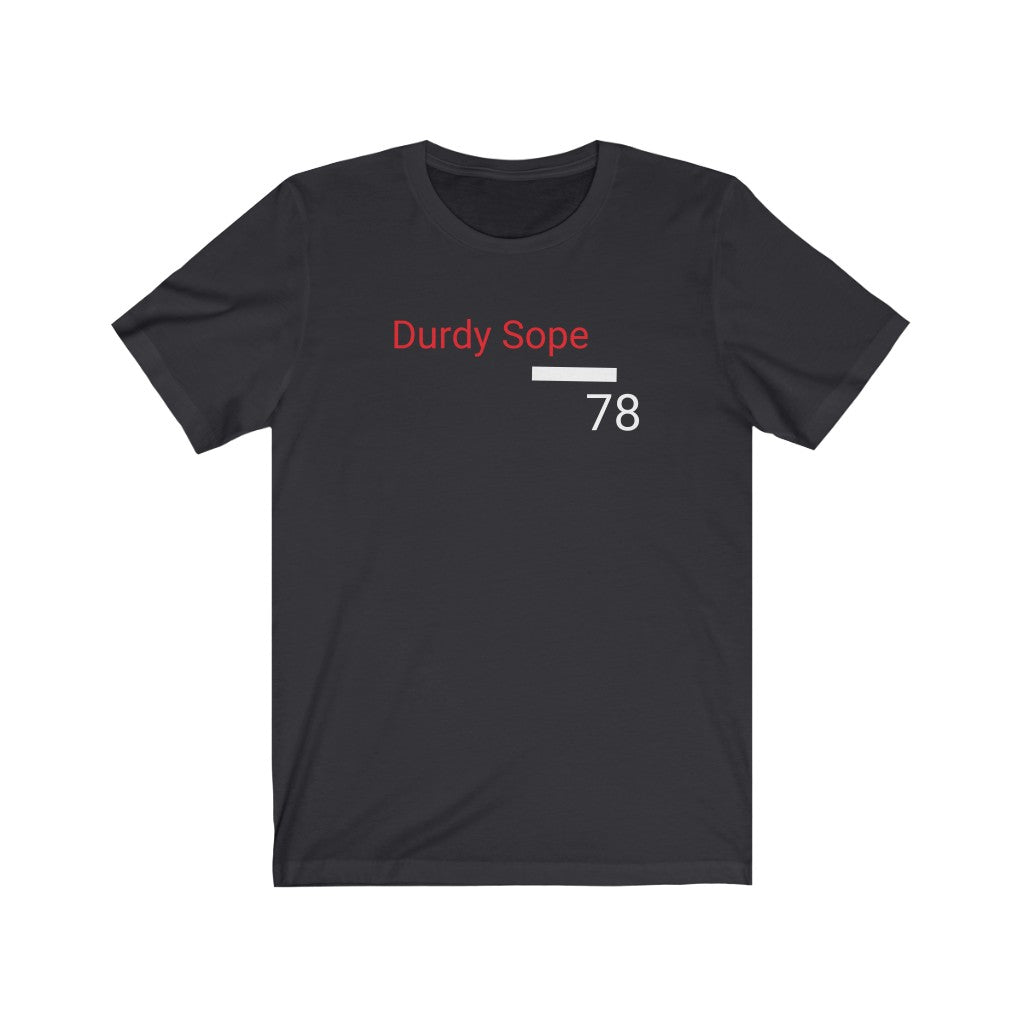 Durdy Sope 78 UNISEX Short Sleeve Tee