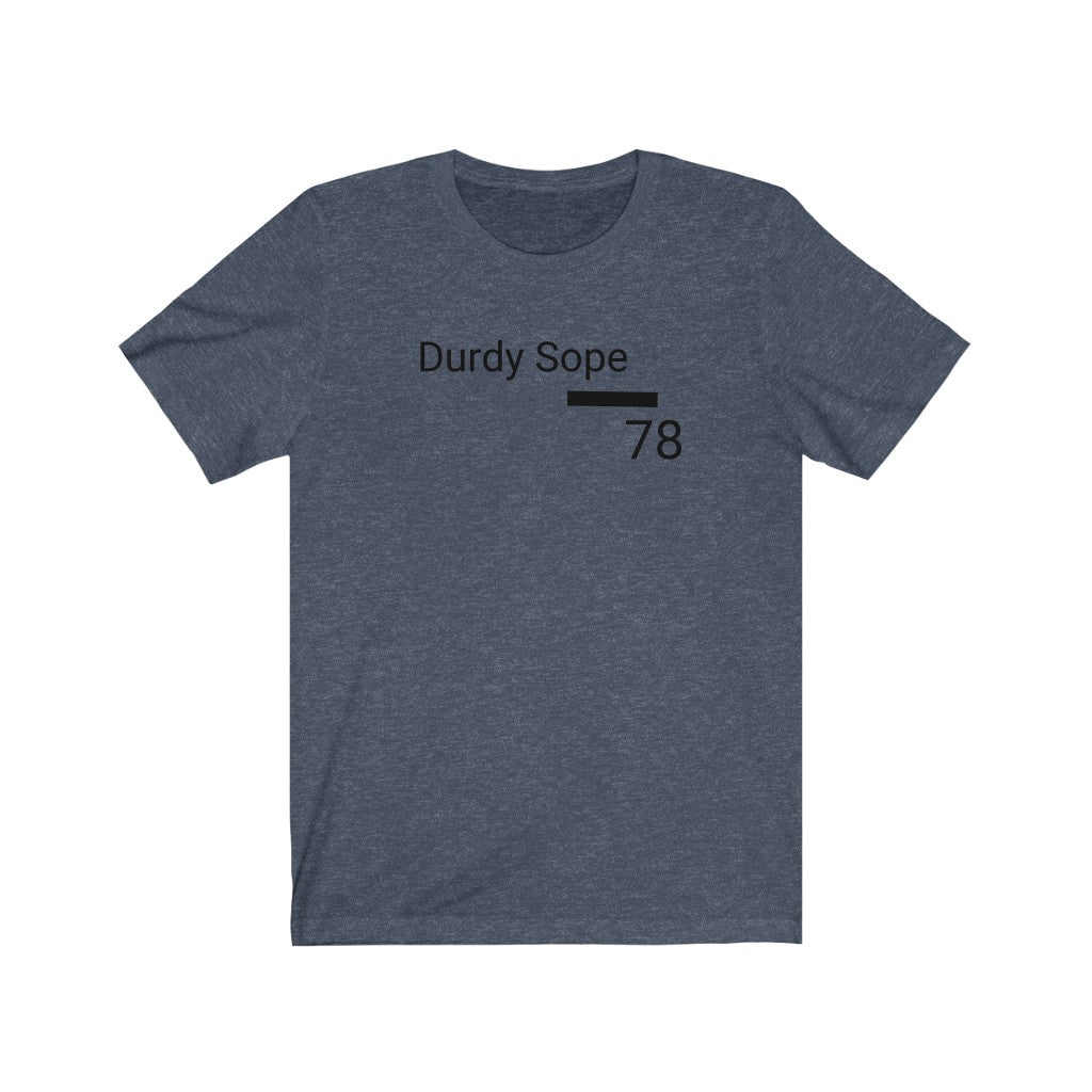 Durdy Sope 78 UNISEX Short Sleeve Tee