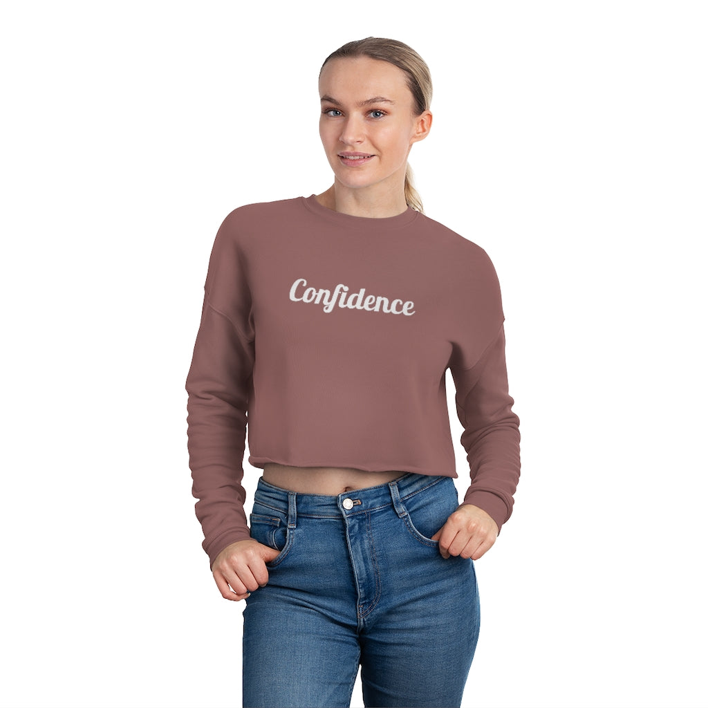 Durdy Confidence Women's Cropped Sweatshirt