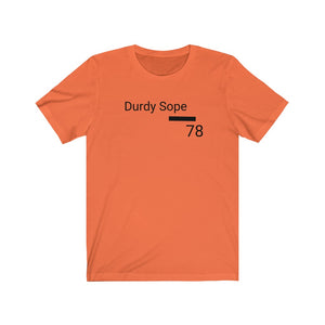 Durdy Sope 78 UNISEX Short Sleeve Tee