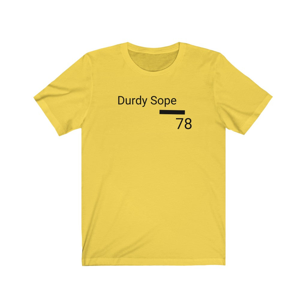 Durdy Sope 78 UNISEX Short Sleeve Tee