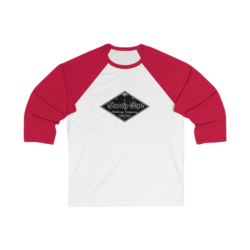 Durdy Diamond 78 Unisex 3/4 Sleeve Baseball Tee