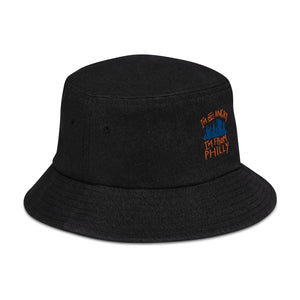 I'm Not Angry I'm From Philly Denim bucket hat