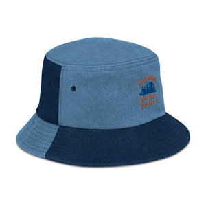 I'm Not Angry I'm From Philly Denim bucket hat