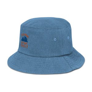 I'm Not Angry I'm From Philly Denim bucket hat