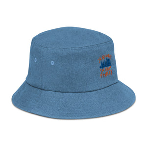 I'm Not Angry I'm From Philly Denim bucket hat