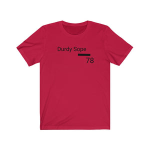 Durdy Sope 78 UNISEX Short Sleeve Tee