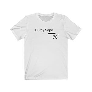 Durdy Sope 78 UNISEX Short Sleeve Tee