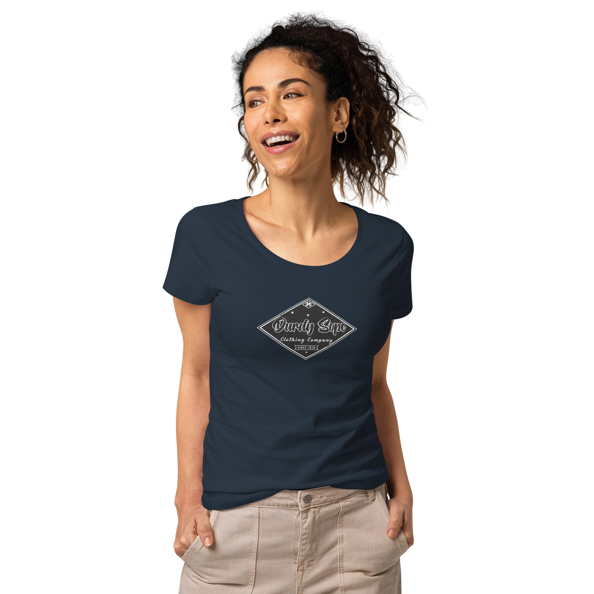 Women’s Durdy Diamond basic organic t-shirt