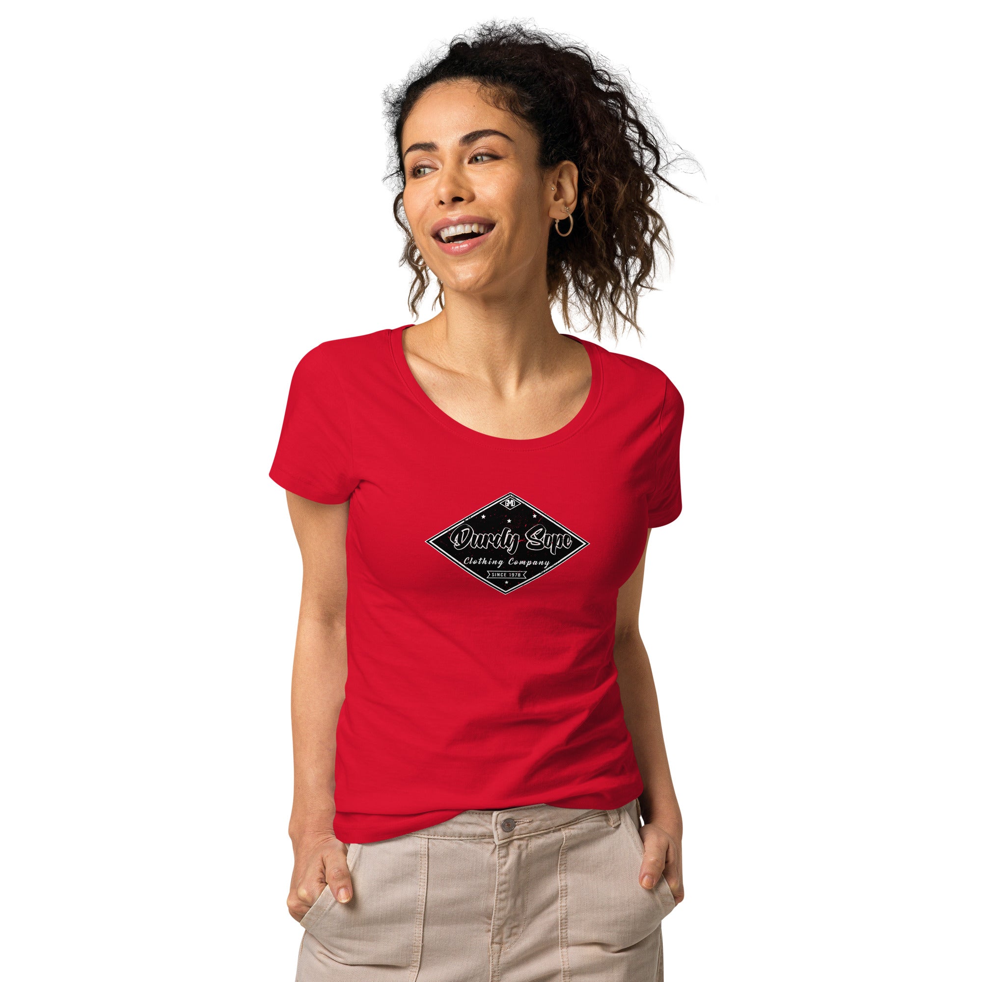 Women’s Durdy Diamond basic organic t-shirt