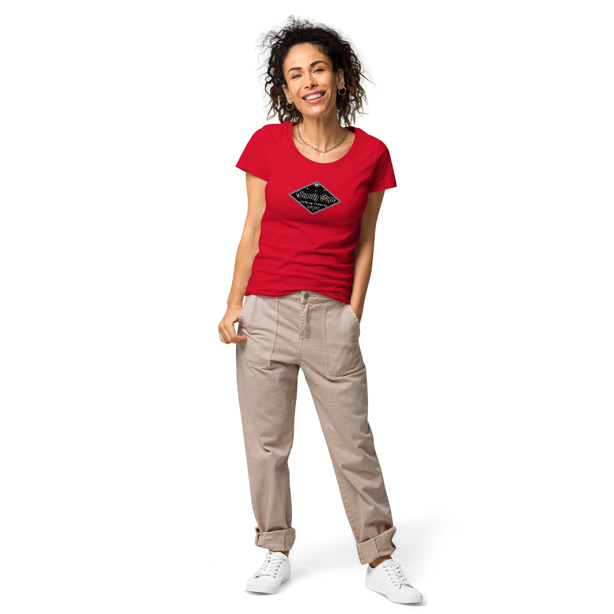 Women’s Durdy Diamond basic organic t-shirt